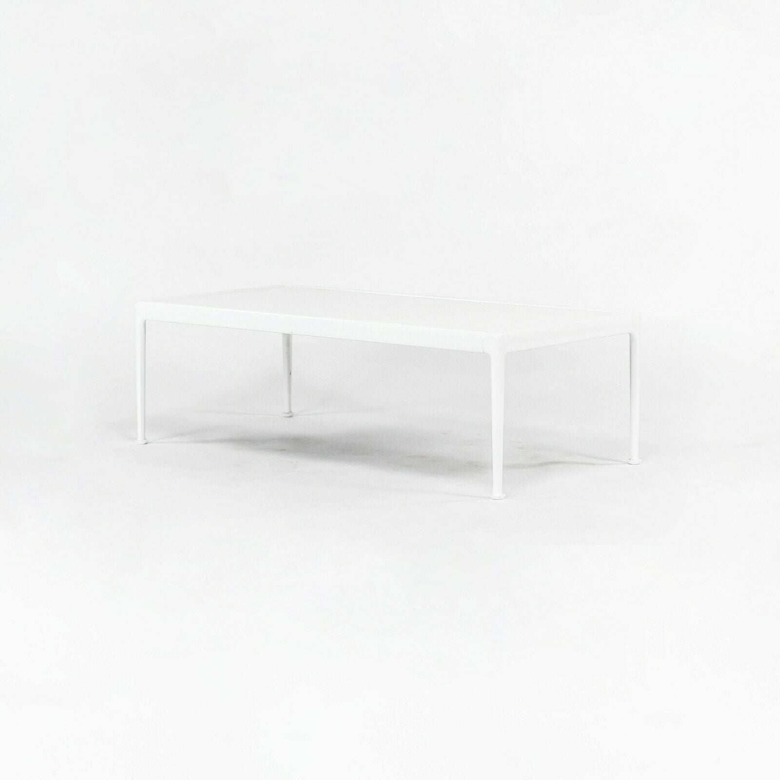 SOLD Vintage Richard Shultz 1966 Series for Knoll Outdoor Coffee Table with White Top