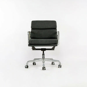 SOLD 2010s Herman Miller Eames Aluminum Group Soft Pad Management Desk Chair w Fabric