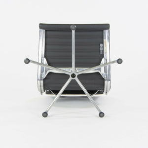 SOLD Herman Miller Eames Aluminum Group Management Armless Side / Desk Chair Black 4x Available