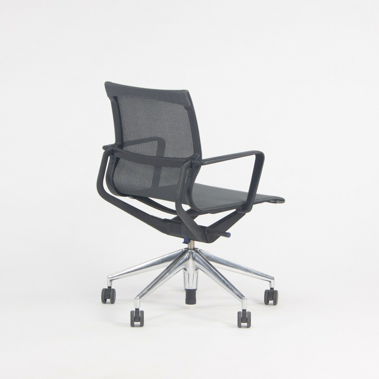 2018 Vitra Physix Rolling Desk Chair by Alberta Meda Gray Mesh Sets Available