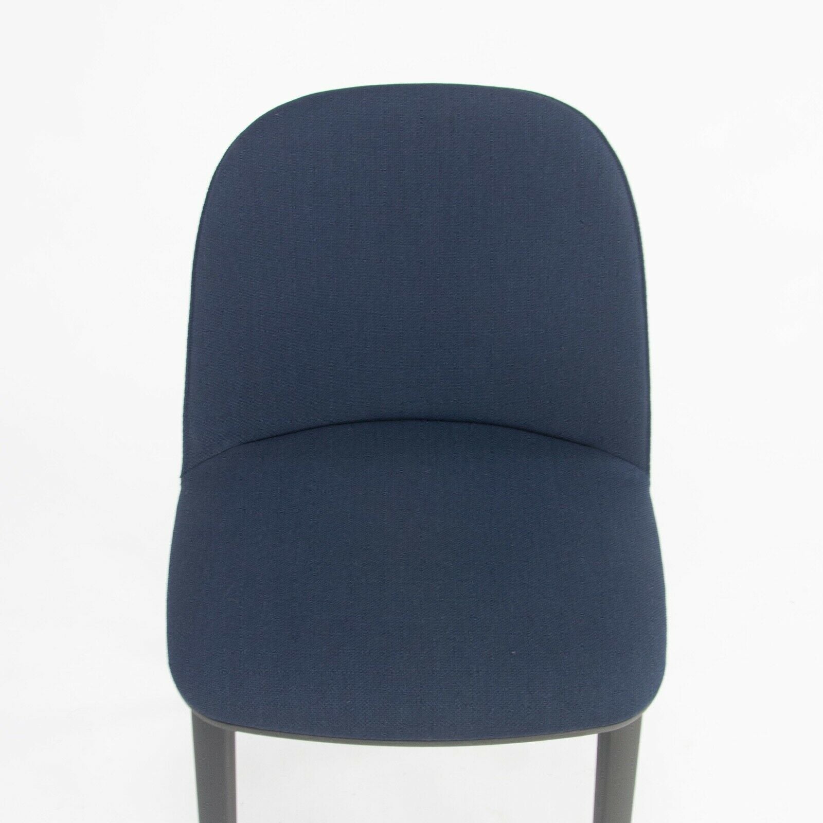 2018 Vitra Softshell Side Chair w/ Dark Blue Fabric by Ronan & Erwan Bouroullec