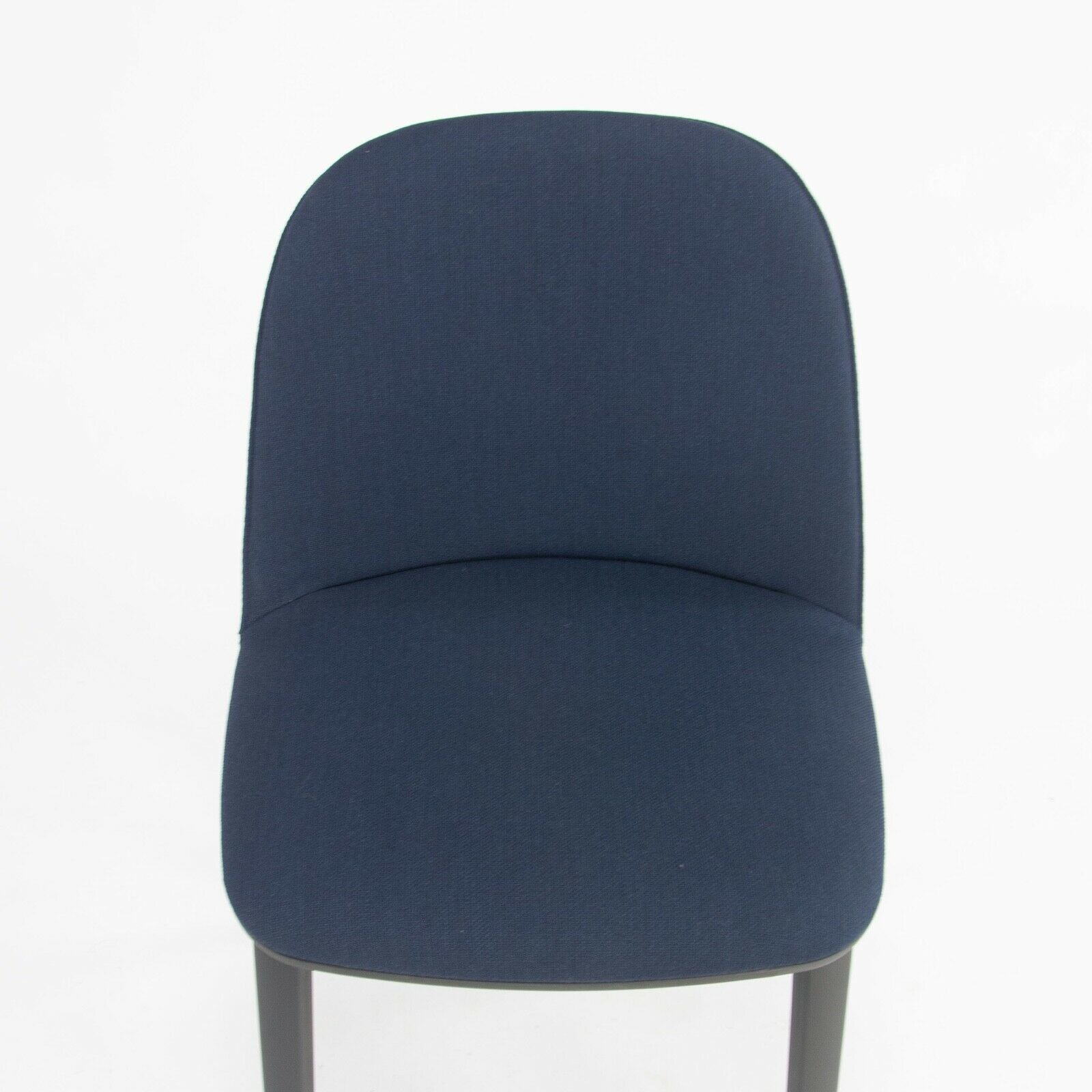 2018 Vitra Softshell Side Chair w/ Dark Blue Fabric by Ronan & Erwan Bouroullec
