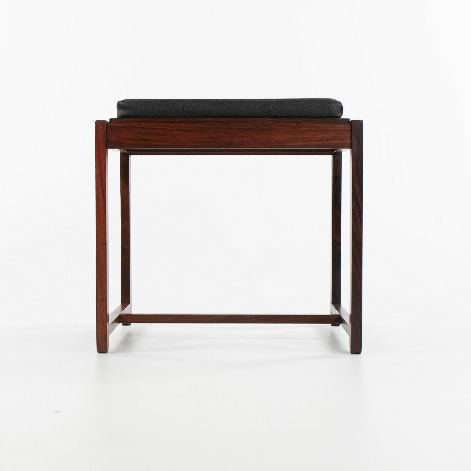 1960s Erik Buch Flip Top Rosewood Stool and Side Table for O.D. Mobler in Denmark