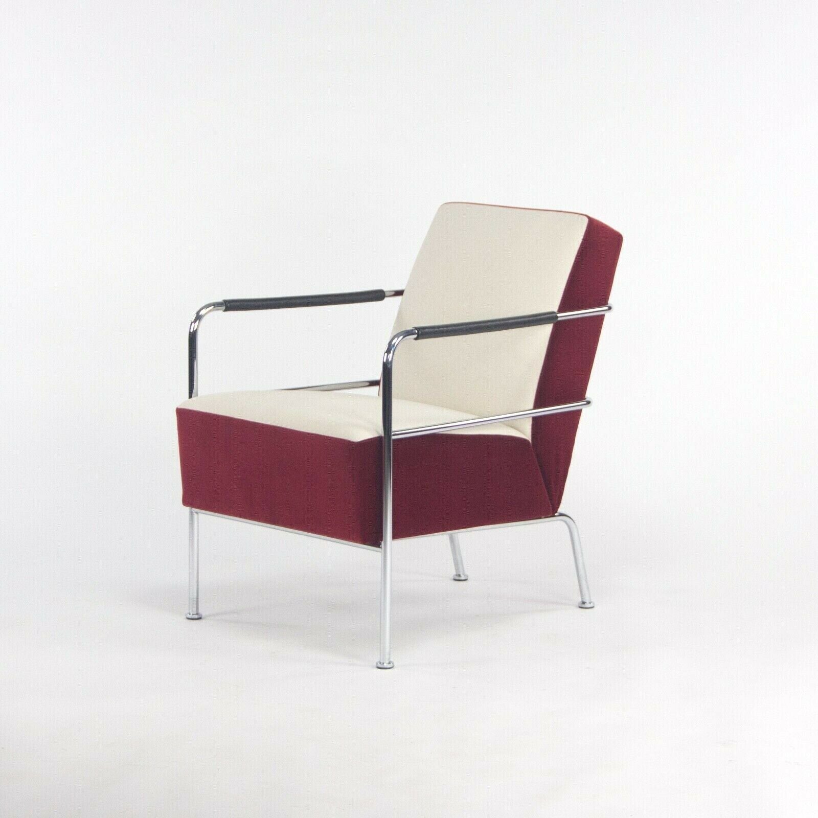 Pair of Gunilla Allard for Lammhults Cinema Chairs in Pierre Frey Velvet/Cotton