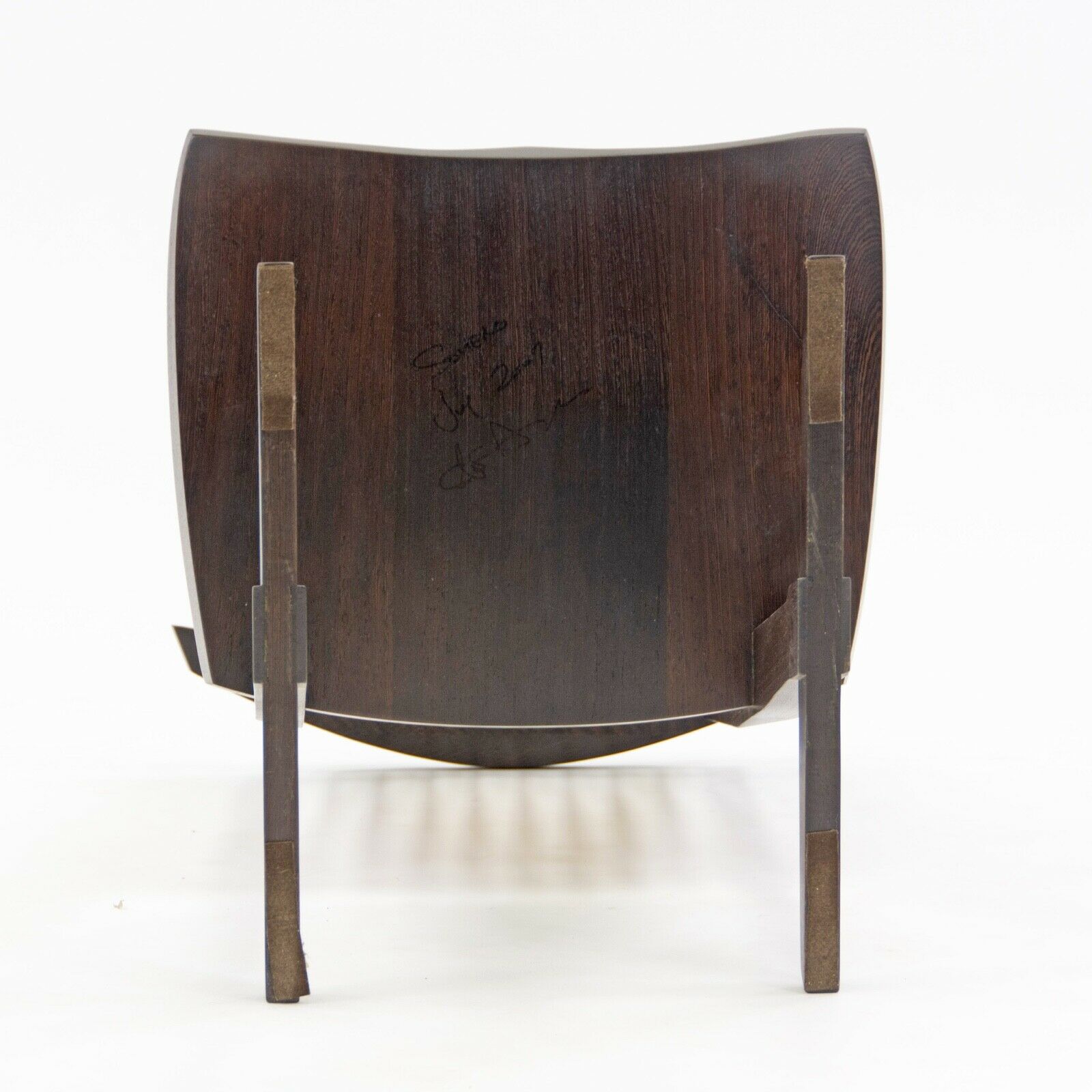 SOLD 2007 Ru Amagasu Nakashima Set of 7 Conoid Chairs & Holtz Dining Table Wenge & Redwood