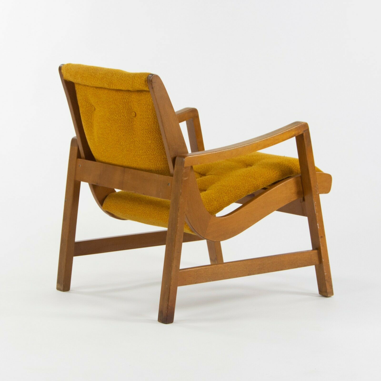 SOLD 1946 Jens Risom for Knoll Associates 652U Easy Lounge Armchair w Original Label