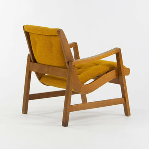 SOLD 1946 Jens Risom for Knoll Associates 652U Easy Lounge Armchair w Original Label