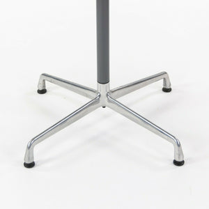 SOLD Herman Miller Eames Aluminum Group Contract Base Round 36 Inch Cafe Table Maple