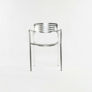 SOLD 2000s Jorge Pensi for Knoll and AMAT 3 Toledo Aluminum Outdoor Stacking Chairs