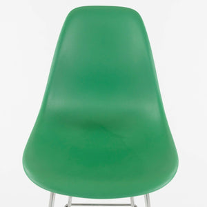 SOLD Ray and Charles Eames Herman Miller Molded Shell Bar Stool Chair Kelly Green