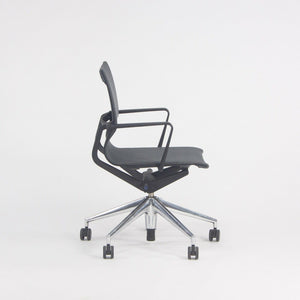 2018 Vitra Physix Rolling Desk Chair by Alberta Meda Gray Mesh Sets Available