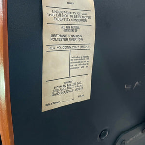 SOLD 1978 Herman Miller Eames Time Life Desk Chair in Cognac Leather Multiple Available