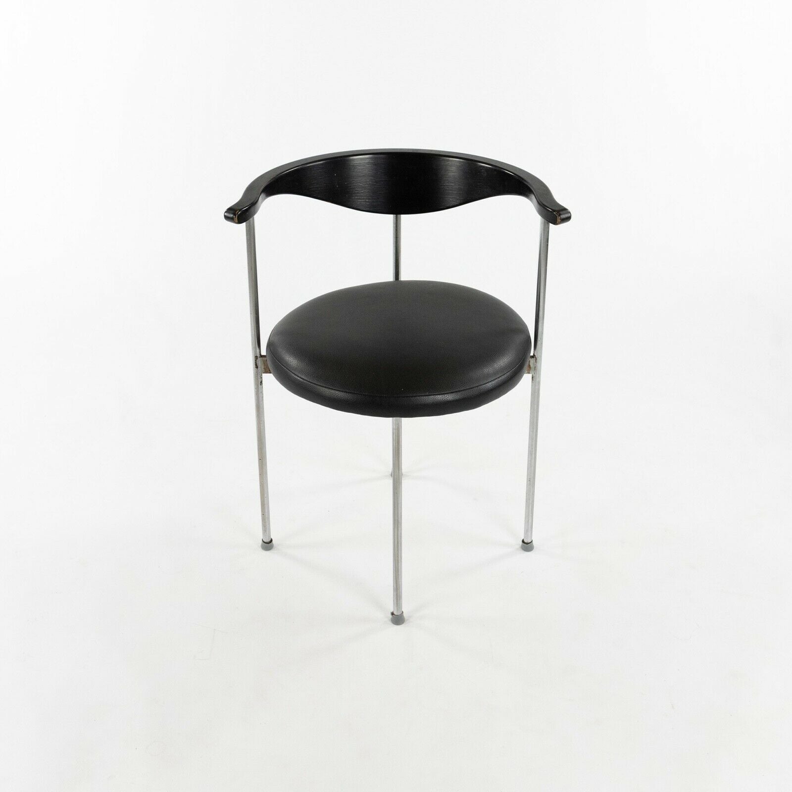 1963 Frederik Sieck for Fritz Hansen 3200 Dining Chairs + Arne Jacobsen A623 Dining Table