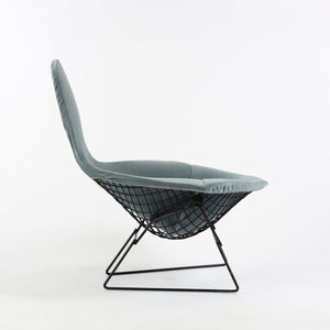 SOLD Knoll Harry Bertoia Wire Bird Lounge Chair w/ Brand New Velvet Cushion