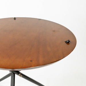 1951 Hans Bellman Small Tripod Table for Knoll Associates No. 103 with 24 in Top