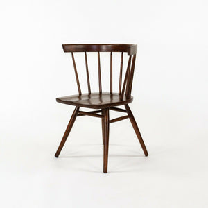 SOLD 1947 Pair of George Nakashima for Knoll Associates N19 Straight Chairs in Walnut