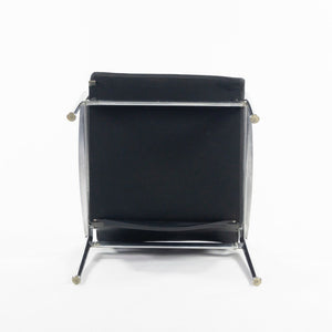 SOLD 1966 Collection Prototype Richard Schultz Polished Aluminum Leather Lounge Chair