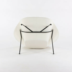 SOLD 2020 Eero Saarinen for Knoll Studio Womb Chair in White / Ivory Boucle Fabric