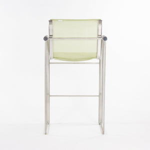 Prototype Richard Schultz 2002 Collection Stainless Bar Stool with Outdoor Mesh