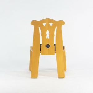 SOLD 1984 Robert Venturi + Denise Scott Brown Chippendale Chair for Knoll in Birch