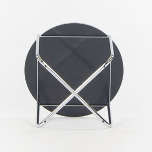 SOLD 2021 Mies Van Der Rohe for Knoll MR Side End Table Smoked Glass Chromed Steel