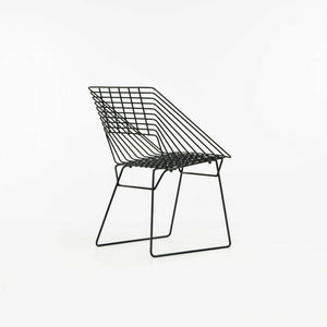 1960s Verner Panton for Fritz Hanson Outdoor Box Wire Chair w/ Black Frames 14x