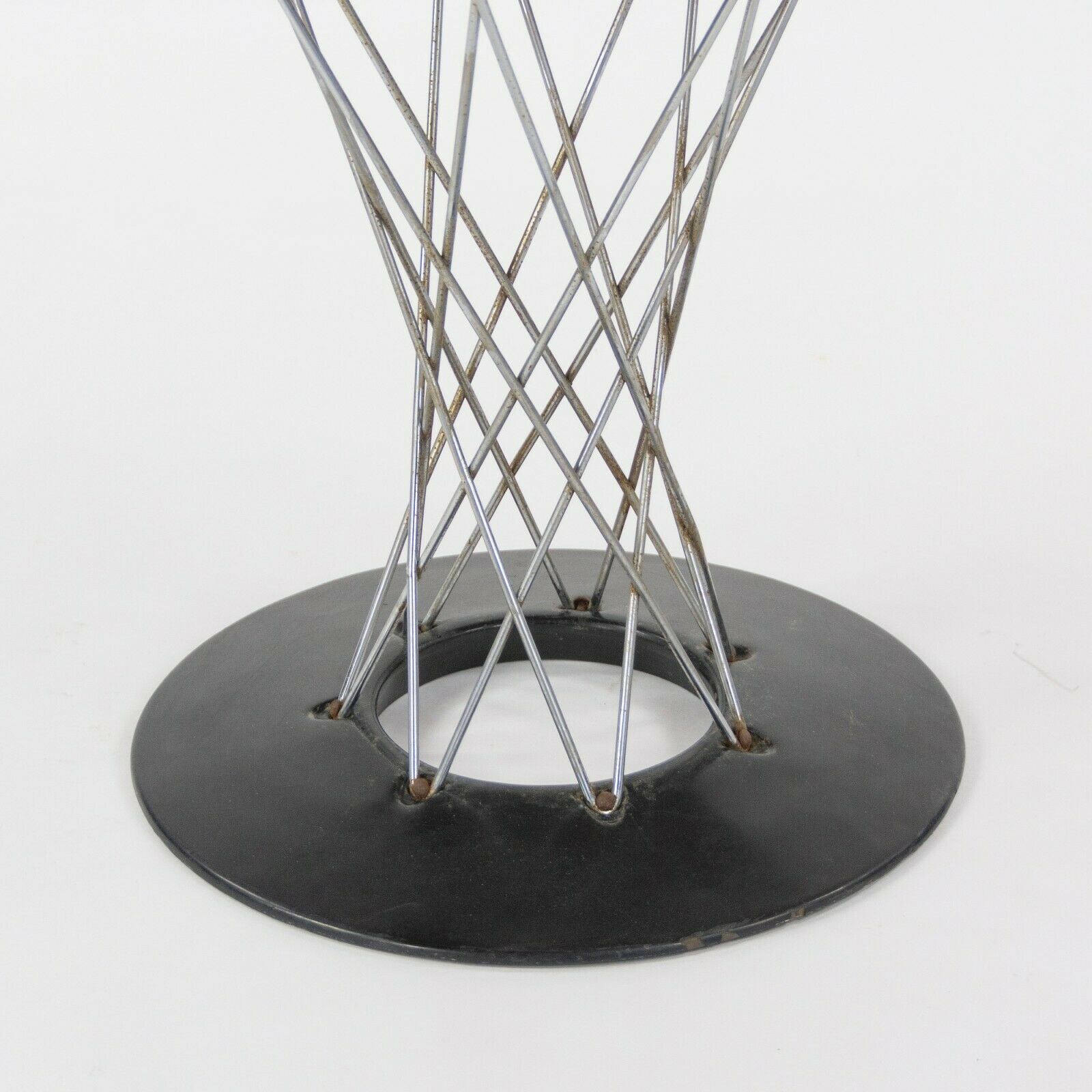 SOLD 1960s Isamu Noguchi for Knoll Associates Cyclone Dining Table White Laminate 48"