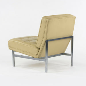 SOLD 1960s Florence Knoll Associates Armless 2551 Lounge Chair with Park Avenue Label