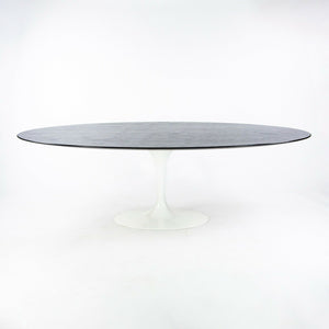 SOLD Eero Saarinen for Knoll 96 inch Tulip Ebonized Oak White Dining Conference Table