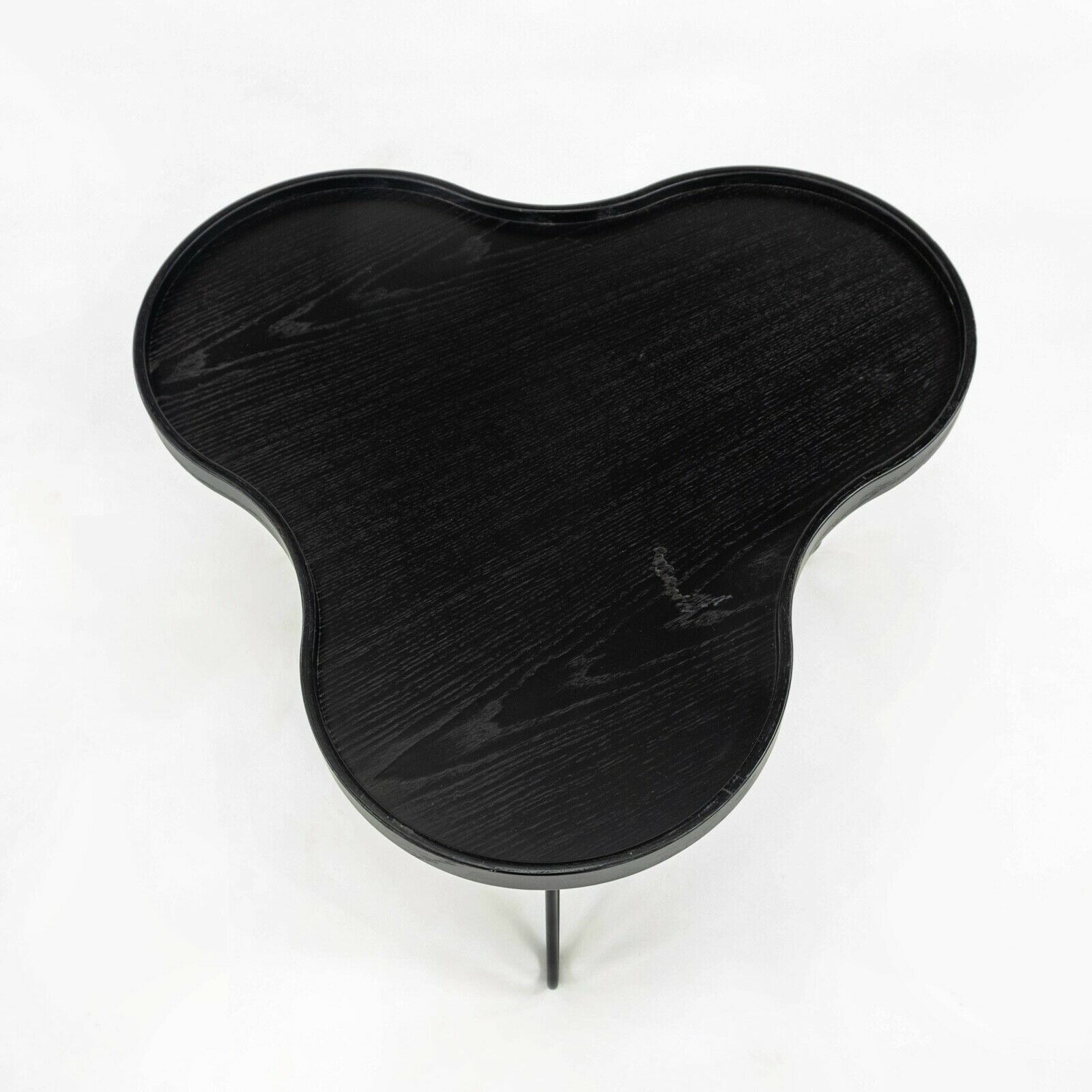 SOLD Flower Table by Christine Schwarzer for SWEDESE Wood Coffee / Side Table 66 cm
