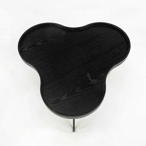 SOLD Flower Table by Christine Schwarzer for SWEDESE Wood Coffee / Side Table 66 cm