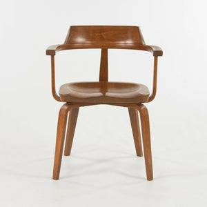 SOLD 1951 Set of 6 Vintage Walter Gropius W199 Dining Chairs by Thonet manufactured