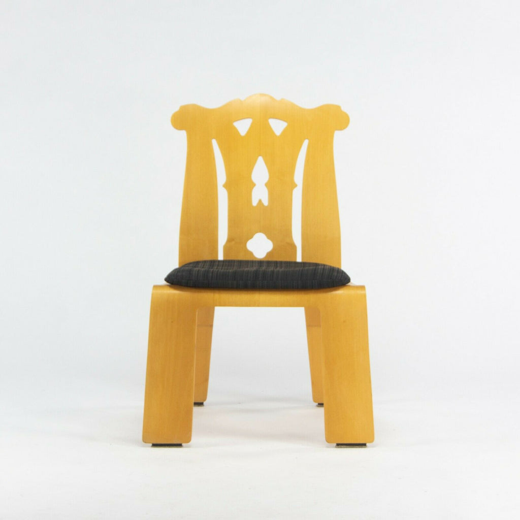 SOLD 1984 Robert Venturi + Denise Scott Brown Chippendale Chair for Knoll in Birch