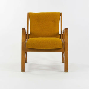 SOLD 1946 Jens Risom for Knoll Associates 652U Easy Lounge Armchair w Original Label
