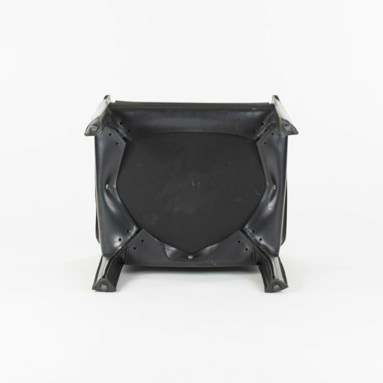 SOLD 2000s Pair of Mario Bellini Cab Lounge Chairs by Cassina of Italy in Black Leather