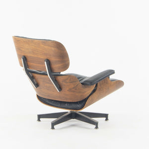 SOLD 1956 Holy Grail Herman Miller Eames Lounge Chair and Swivel Ottoman Boot Glides