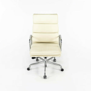 SOLD 2011 Herman Miller Eames Aluminum Group Executive Soft Pad Desk Chair Ivory 12+