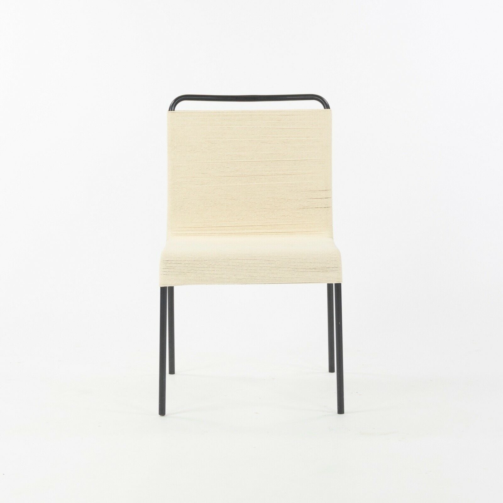 SOLD 1960 Hendrik Van Keppel & Taylor Green Model 805 Dining Chairs Set of 6 with Cotton Cording