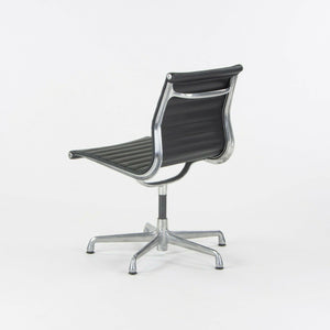 SOLD Herman Miller Eames Aluminum Group Management Armless Side / Desk Chair Black 4x Available