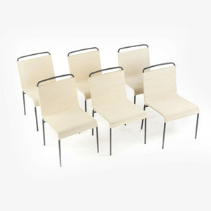 SOLD 1960 Hendrik Van Keppel & Taylor Green Model 805 Dining Chairs Set of 6 with Cotton Cording