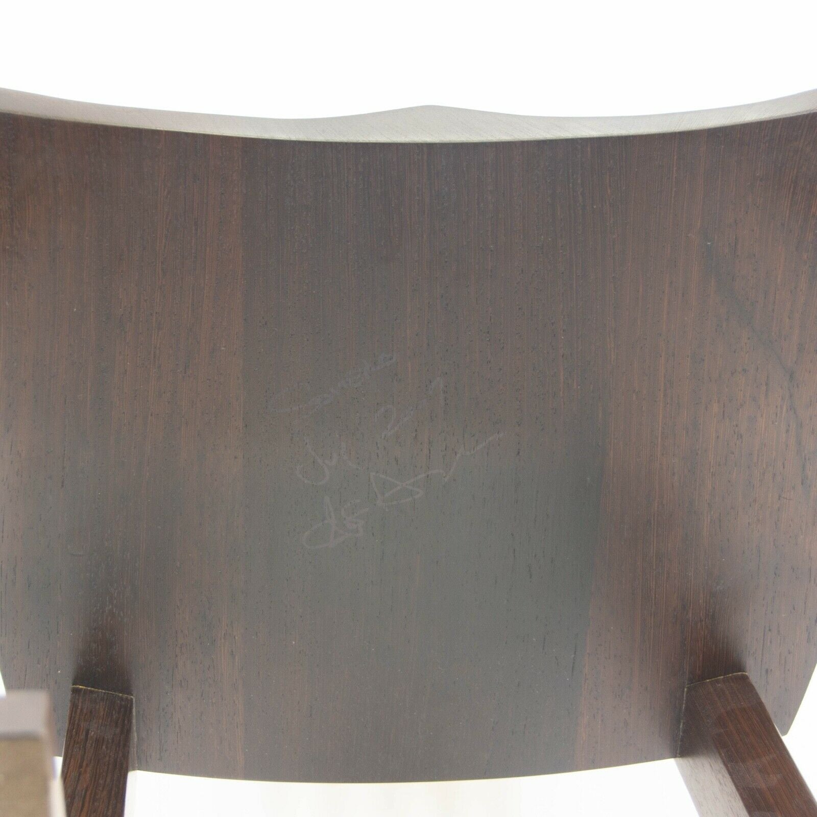 SOLD 2007 Ru Amagasu Nakashima Set of 7 Conoid Chairs & Holtz Dining Table Wenge & Redwood