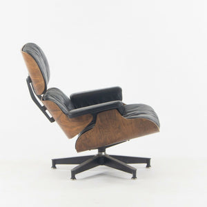 SOLD 1956 Holy Grail Herman Miller Eames Lounge Chair and Swivel Ottoman Boot Glides