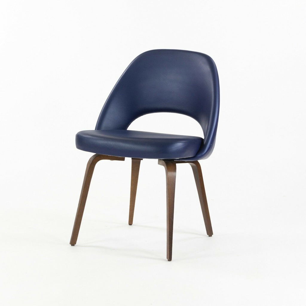 SOLD 2009 Eero Saarinen for Knoll Studio Executive Armless Side Chair with Wood Legs