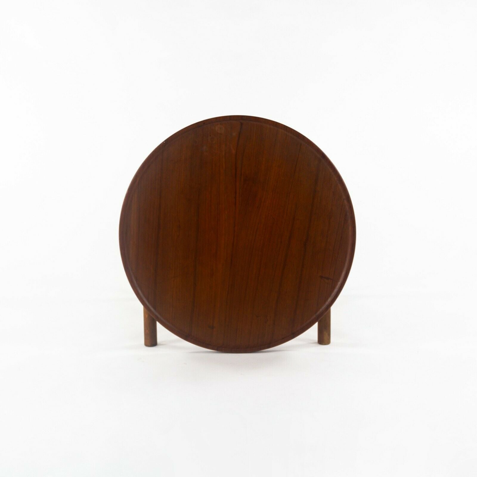 1960 PP35 Hans Wegner for Andreas Tuck Folding Teak & Oak Side Table 2 Available