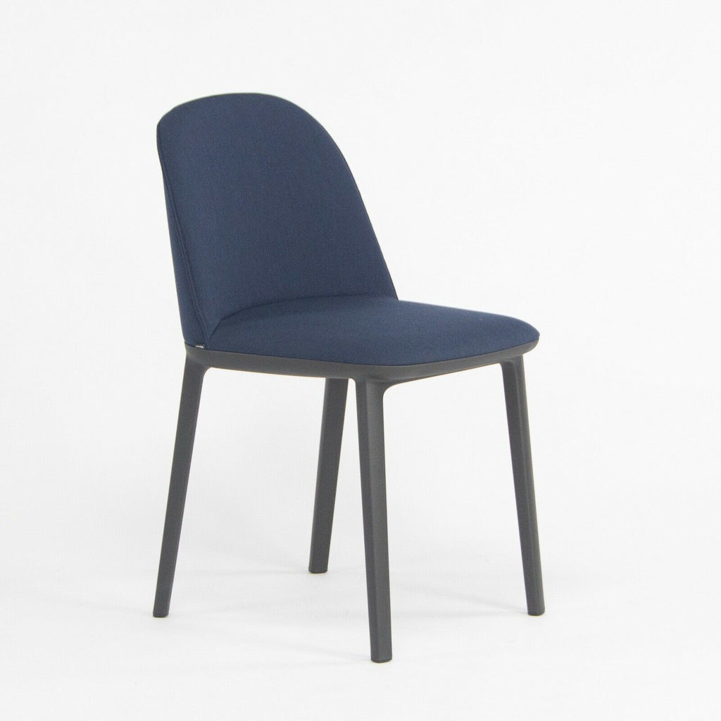 2018 Vitra Softshell Side Chair w/ Dark Blue Fabric by Ronan & Erwan Bouroullec