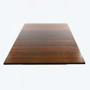 1960 Hans J. Wegner for Andreas Tuck Model AT321 Dining Table in Rosewood and Chromed Steel