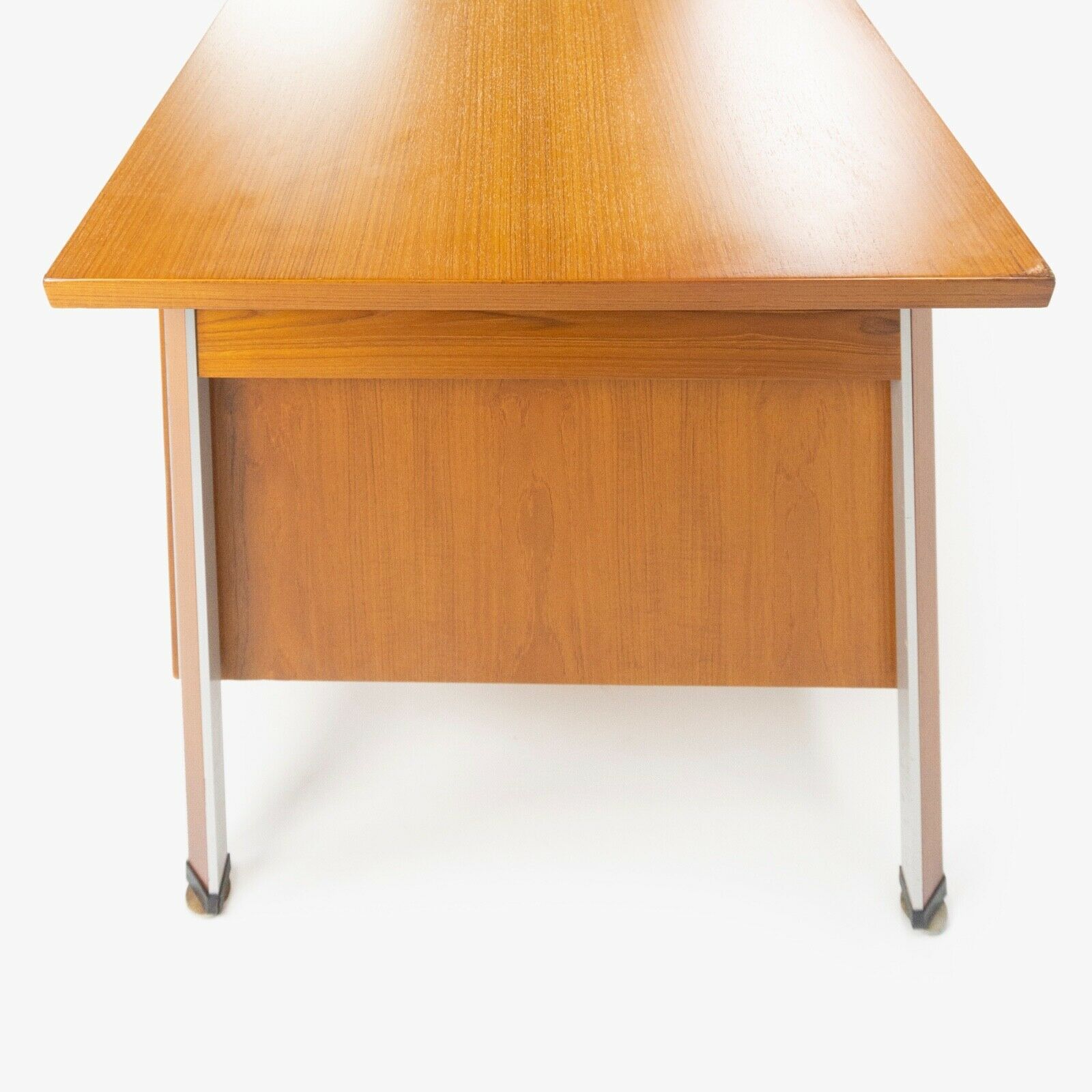 1960s Finn Juhl France & Son Technocrat Desk Model 963 in Teak Made in Denmark