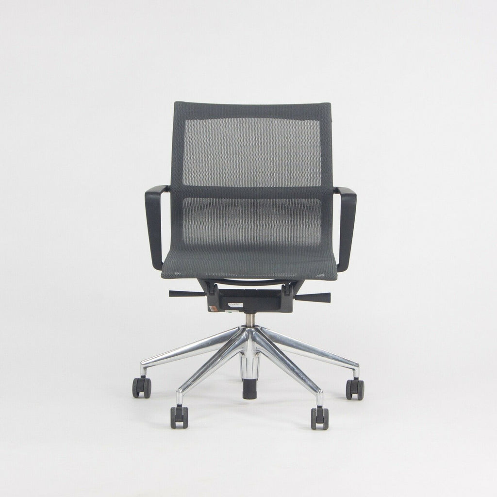 2018 Vitra Physix Rolling Desk Chair by Alberta Meda Gray Mesh Sets Available