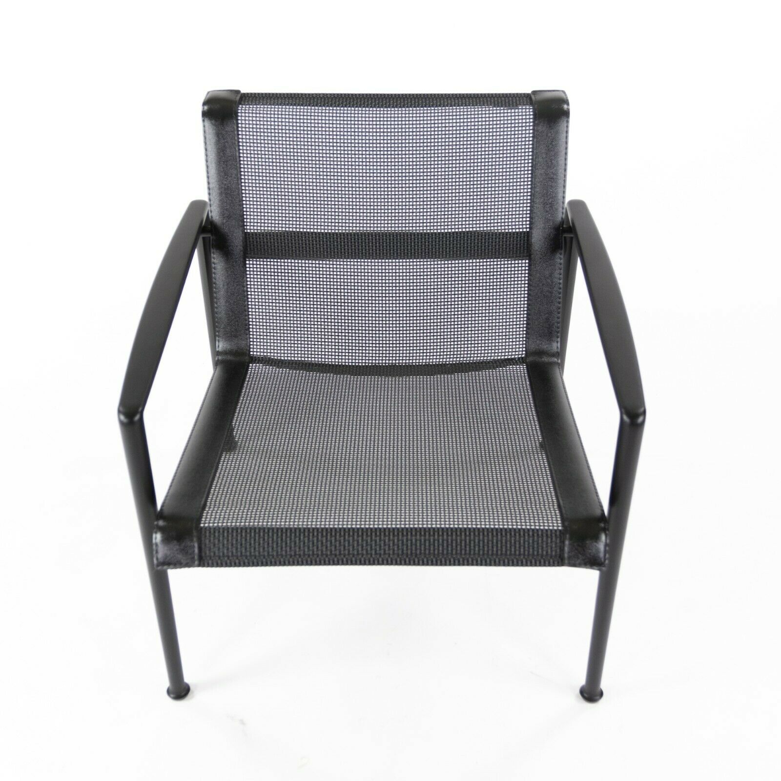 SOLD Richard Schultz Design for Knoll 1966 Series Lounge Arm Chair in Black 4x Avail