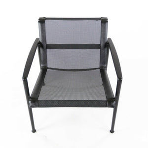 SOLD Richard Schultz Design for Knoll 1966 Series Lounge Arm Chair in Black 4x Avail